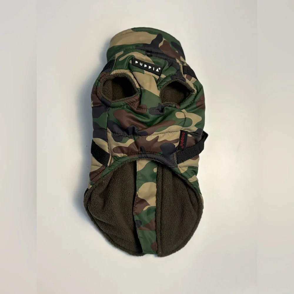 Puppia Camouflage Dog Vest with Harness